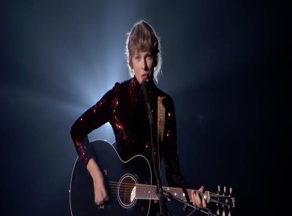 Taylor Swift styled her own make-up and hair for ACM Awards 2020 | The  Independent